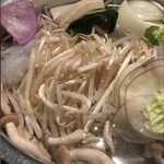 Ramu Shabu Kinnome - 野菜