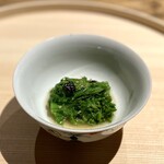 温石 - 菜花 辛子胡麻浸し