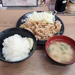 Densetsu No Sutadonya - 生姜焼き定食 780円