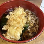 Ikejiri Soba - イカ天ハーフ蕎麦　490円