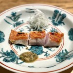 温石 - 金目鯛 実山椒醤油