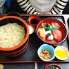 めん処 きりしま茶屋 - 料理写真:にぎり釜揚げセット