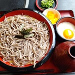 めん処 きりしま茶屋 - デラックス十割ざるそば