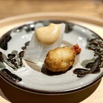 温石 - 薩摩揚げ 聖護院大根の風呂吹き 自家製柚子胡椒