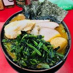 王道家直系 IEKEI TOKYO - チャーシュー麺3枚・バラ肉2枚・青菜・味玉 1,500円