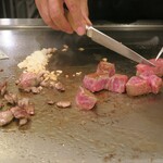 ステーキ＆ワイン シュバルージュ - ビーフピラフ_サーロイン