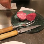 ステーキ＆ワイン シュバルージュ - 銘柄和牛フィレ_銘柄和牛サーロイン