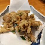 栞 - 鶏皮のカリカリ揚げ
