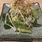 魚豪商 コダマ - 薬味たたきキュウリ