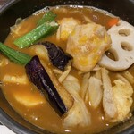 CoCo壱番屋 - ベジタブルスープカレー近影