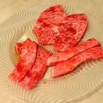 焼肉 うしの絵 - リブ3種