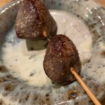 根津 焼鳥 照隅 - 砂肝