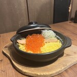 隠れ家個室 よしむら - 鮭いくらの親子飯①　2,980円