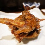 口福菜 亀吉 - 手羽先の唐揚げ　香港式照り焼きソース