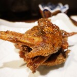 口福菜 亀吉 - 手羽先の唐揚げ　香港式照り焼きソース