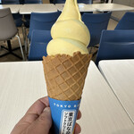 東京ばな奈ソフトクリーム - 