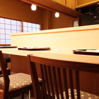 大切な方との特別なひと時を演出するライブ感のあるカウンター席