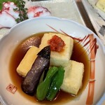 ちゃんこ井筒 - 揚げ出し豆腐