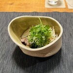 NOMI RESTAURANT - 猪肩ロース、鹿スネ肉と菊芋のつくね、田芹