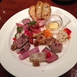 グリエ ジョー - 見てるだけでうふふ♪なお肉好きのための前菜盛り合わせ