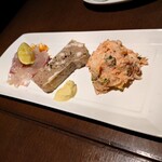 銀彗富運 - 前菜盛り合わせ(3種)
