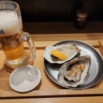 牡蠣とワインPREMIUM すしまる ミント神戸店 - 
