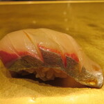 池袋 すし 福寿 - 縞鰺。