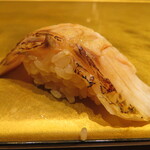 池袋 すし 福寿 - 炙りののどぐろ。