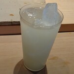 すしやのたい悟 - ノンアルコール柚子サワー