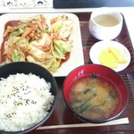 グリル八城 - ピリ辛野菜炒め