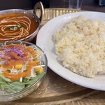 インドダイニング スワガタム - 日替わりランチ 750円