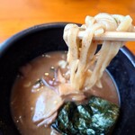 麺処 ajito - 「濃厚豚骨魚介つけ麺」②