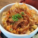 御食事処 会津嶺 - ミニかき揚げ丼