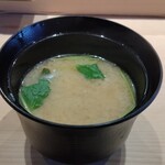 すしやのたい悟 - 味噌汁