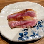 十二社通り 地鶏焼とりや - もも肉たたき（500円税込）※別途追加