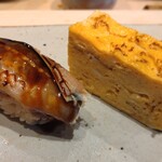すしやのたい悟 - 穴子、玉子焼き