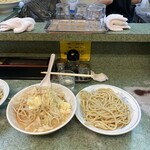 ラーメン二郎 - つけ麺の全景