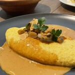 Bistro Omme - うにのオムレツ〜オマール海老のクリームソース〜