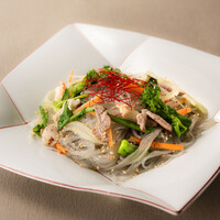 旬野菜の塩チャプチェ