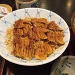 信州家 - 穴子丼セット