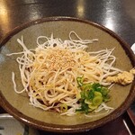 信州家 - 穴子丼セット（冷たいそば）