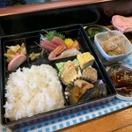 大喜知 - 刺身ランチ　¥1000(税込)