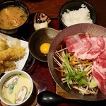 Kitano Suisan - 牛すき煮鍋御膳　1450円