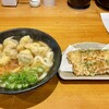 土俵うどん - 料理写真:きのこ天うどん＋ちくわ天