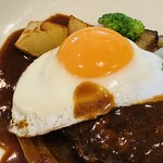 欧風キッチン アンシャンテ - ハンバーグ ドミグラスソース