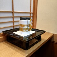 加賀屋 銀座店 - 炭に金銀の水引