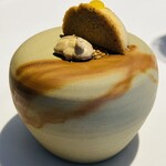 ラ・ヴァガボンド - 低温調理のフォアグラテリーヌ　トータルのヌーディな色調まで好み過ぎる♡