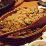 四季うら家 - 「ビビンバ焼き飯」600円