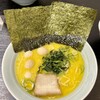 Banraitei - 塩豚骨、麺2/3、海苔マシ、玉子マシ