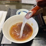 舞扇 - 蕎麦湯